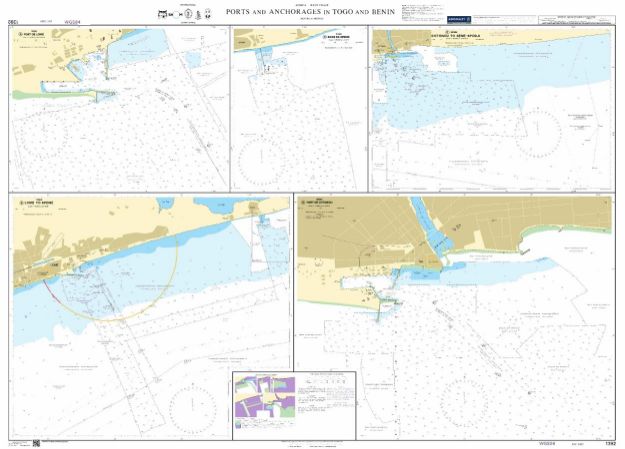 BA 1392 - Ports & Anchs in Togo & Benin